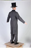  Photos Man in Historical formal suit 2 19th century Grey formal suit Historical clothing a poses whole body 0006.jpg